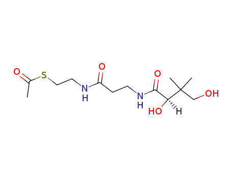 (R)-S-(2-(3-(2,4-dihydroxy-3,3-dimethylbutanamido)propanamido)ethyl) ethanethioate
