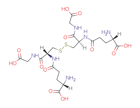 Molecular Structure of 27025-41-8 (L(-)-Glutathione)
