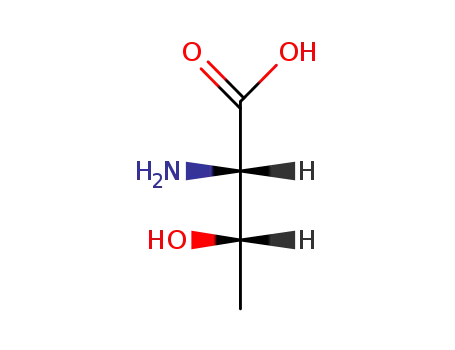 Molecular Structure of 28954-12-3 (L(+)-allo-Threonine)