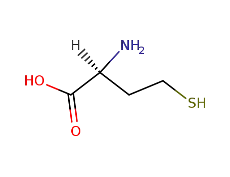 Molecular Structure of 6027-13-0 (L-Homocysteine)