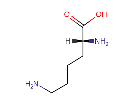 Molecular Structure of 923-27-3 (D-Lysine)