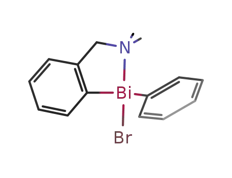 bromo{2-(dimethylaminomethyl)phenyl}phenylbismuthine