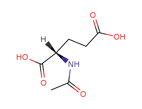 Molecular Structure of 1188-37-0 (N-Acetyl-L-glutamic acid)