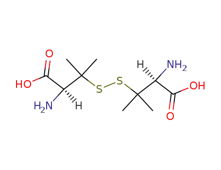 Molecular Structure of 20902-45-8 (D-PENICILLAMINE DISULFIDE)