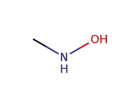 Molecular Structure of 593-77-1 (N-Methylhydroxylamine)