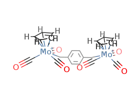 (Mo(C5H5)(CO)3)CH2C6H4CH2((CO)3(C5H5)Mo)