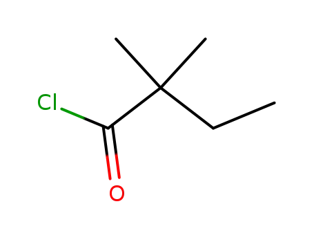 Molecular Structure of 5856-77-9 (2,2-Dimethylbutyryl chloride)