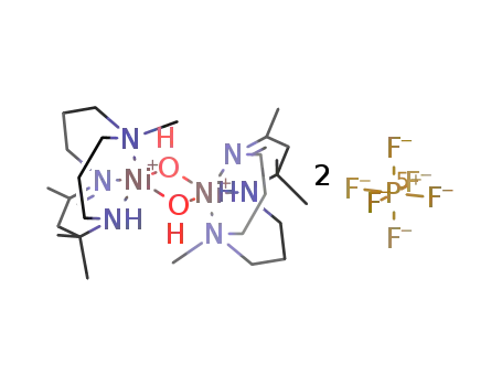 [bis(2,4,4,9-tetramethyl-1,5,9-triazacyclododec-1-ene)bis(μ-hydroxo)dinickel(II)] hexafluorophosphate