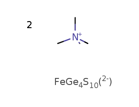 2N(CH3)4(1+)*FeGe4S10(2-) = [N(CH3)4]2FeGe4S10