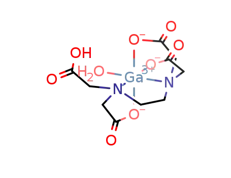 (ethylenediaminetetraacetato)aquagallate(III)