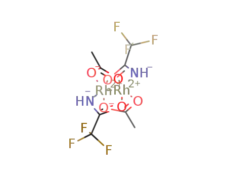 Rh2(OCOCH3)2(NHCOCF3)2