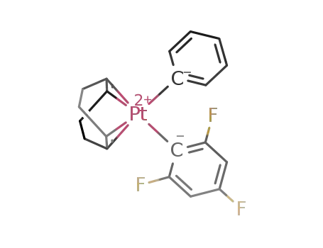 Pt(C6H2F3-2,4,6)(Ph)(1,5-cyclooctadiene)