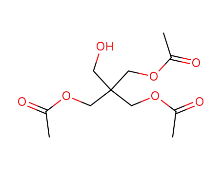 Molecular Structure of 13051-30-4 (1,3-Propanediol, 2,2-bis[(acetyloxy)methyl]-, monoacetate)