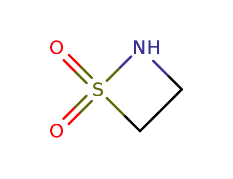 Molecular Structure of 34817-61-3 (1,2-Thiazetidine, 1,1-dioxide)