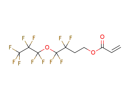 acrylic acid 3,3,4,4-tetrafluoro-4-heptafluoropropyloxy-butyl ester