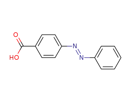 Molecular Structure of 37790-20-8 (Benzoic acid, 4-(phenylazo)-, (E)-)