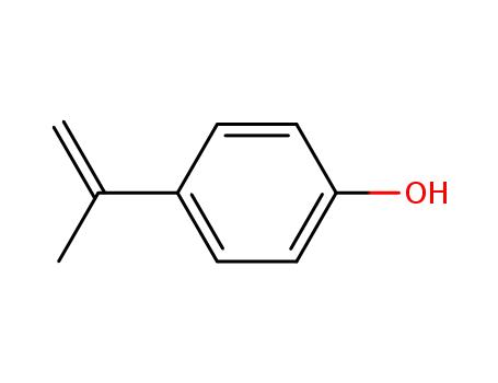 4-(prop-1-en-2-yl)phenol, 4-isopropenylphenol
