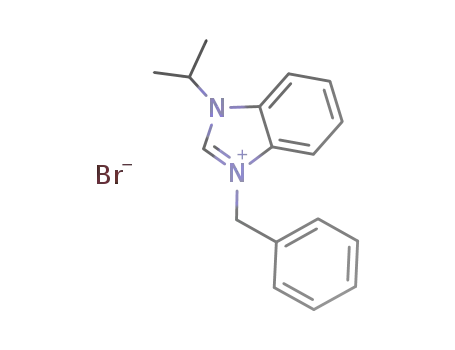 1-benzyl-3-isopropyl-benzimidazolium bromide