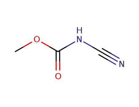 Molecular Structure of 21729-98-6 (Methylcyanocarbamate)