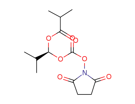 (S)-1-(2,5-dioxoazolidinyloxycarbonyloxy)-2-methylpropyl 2-methylpropanate