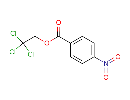 Molecular Structure of 61273-18-5 (Ethanol, 2,2,2-trichloro-, 4-nitrobenzoate)