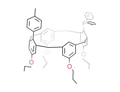 5-diphenylphosphino-17-p-tolyl-25,26,27,28-tetrapropoxycalix[4]arene