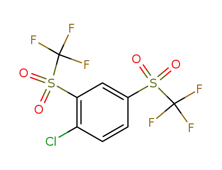 2,4-bis(trifluoromethylsulfonyl)chlorobenzene