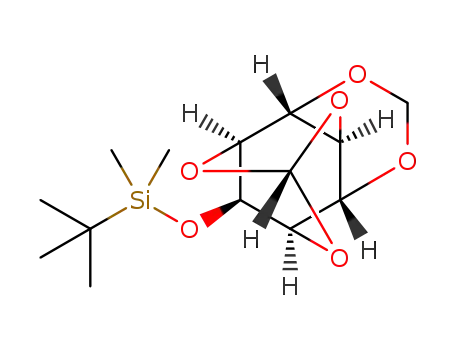 2-O-(tert-butyldimethylsilyl)-4,6-O-methylene-myo-inositol 1,3,5-orthoformate