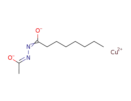 Cu(1-acetyl-2-octanoylhydrazine(-2H))