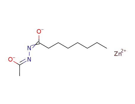 Zn(1-acetyl-2-octanoylhydrazine(-2H))