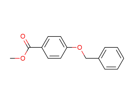 Molecular Structure of 32122-11-5 (METHYL 4-BENZYLOXYBENZOATE)
