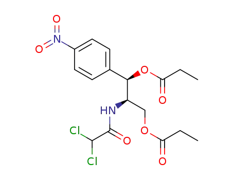 (1R,2R)-2-[(dichloroacetyl)amino]-1-(4-nitrophenyl)-3-(propanoyloxy)propyl propanoate