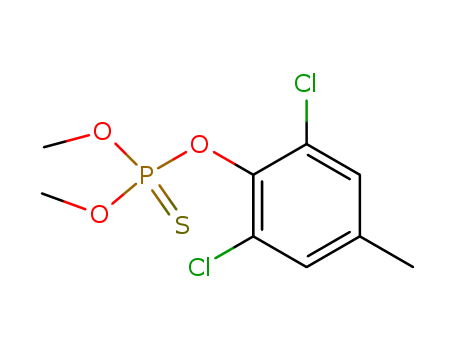 Phosphorothioic acid,O-(2,6-dichloro-4-methylphenyl) O,O-dimethyl ester(57018-04-9)