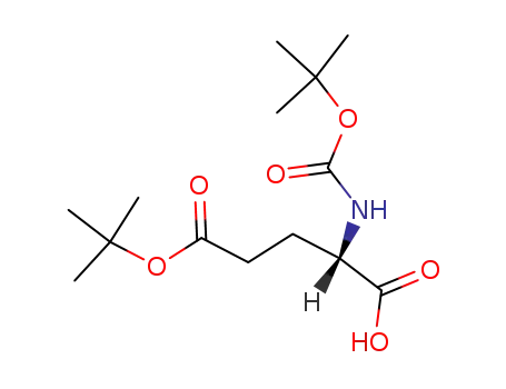 L-Glutamicacid, N-[(1,1-dimethylethoxy)carbonyl]-, 5-(1,1-dimethylethyl) ester