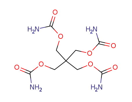 Molecular Structure of 24794-44-3 (Dicarbamic acid 2,2-bis[[(aminocarbonyl)oxy]methyl]-1,3-propanediyl ester)