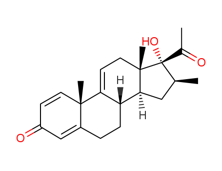 16-Methylpregna-1,4,9(11)-trien-17-ol-3,20-dione
