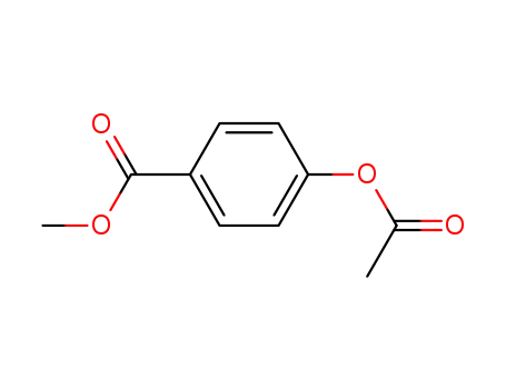 Molecular Structure of 24262-66-6 (METHYL 4-ACETOXYBENZOATE)