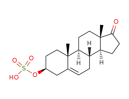 Molecular Structure of 651-48-9 (10,13-dimethyl-17-oxo-3-sulfooxy-1,2,3,4,7,8,9,11,12,14,15,16-dodecahydrocyclopenta[a]phenanthrene)