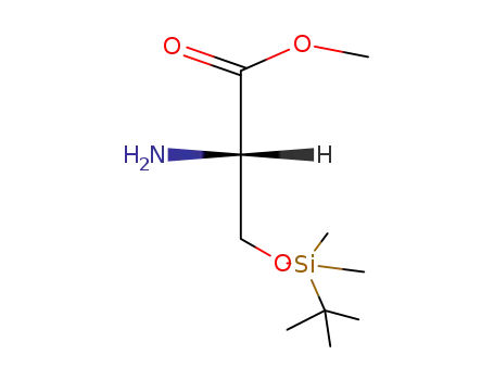 (2S)-2-amino-3-(tert-butyldimethylsilanyloxy)propionic acid methyl ester