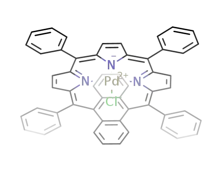 palladium(II) meso-anthriporphyrin-Cl