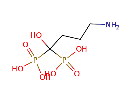Molecular Structure of 66376-36-1 (Alendronic Acid)