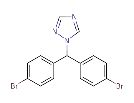 1-(bis(4-bromophenyl)methyl)-1H-1,2,4-triazole