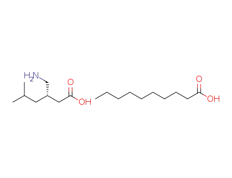 (S)-3-(aminomethyl)-5-methylhexanoic acid caprate