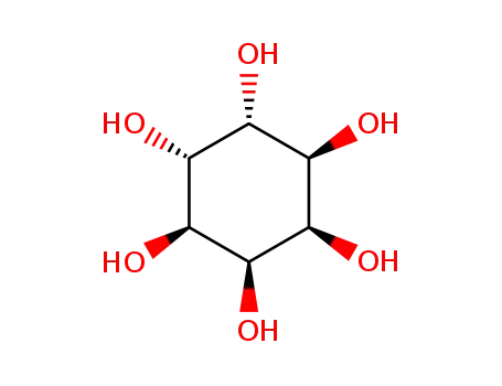 Molecular Structure of 643-10-7 (allo-Inositol)