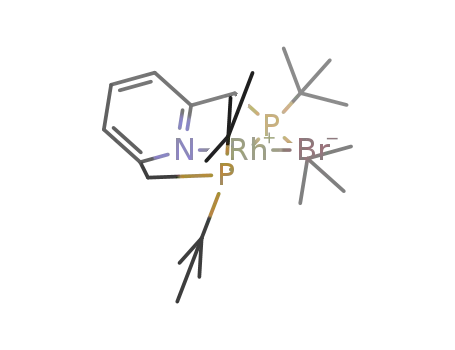 [(2,6-bis-(di-tert-butylphosphinomethyl)pyridine)RhBr]