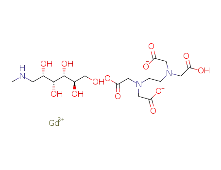 gadolinium ethylenediamine tetraacetic acid meglumine salt