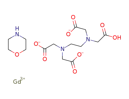 gadolinium ethylenediamine tetraacetic acid meglumine salt