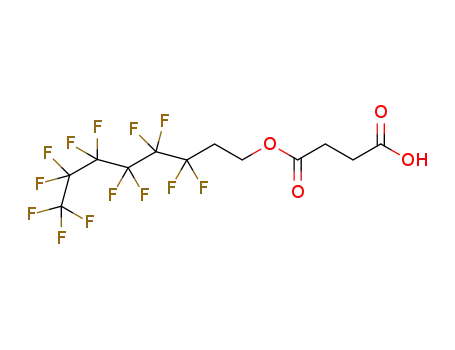 1H,2H,2H-perfluoro-1-octyl succinic acid monoester
