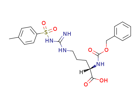 L-Ornithine,N5-[imino[[(4-methylphenyl)sulfonyl]amino]methyl]-N2-[(phenylmethoxy)carbonyl]-