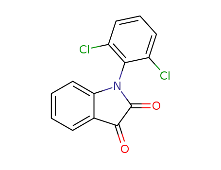 1- (2,6- 디클로로 페닐) 인돌 -2,3- 디온